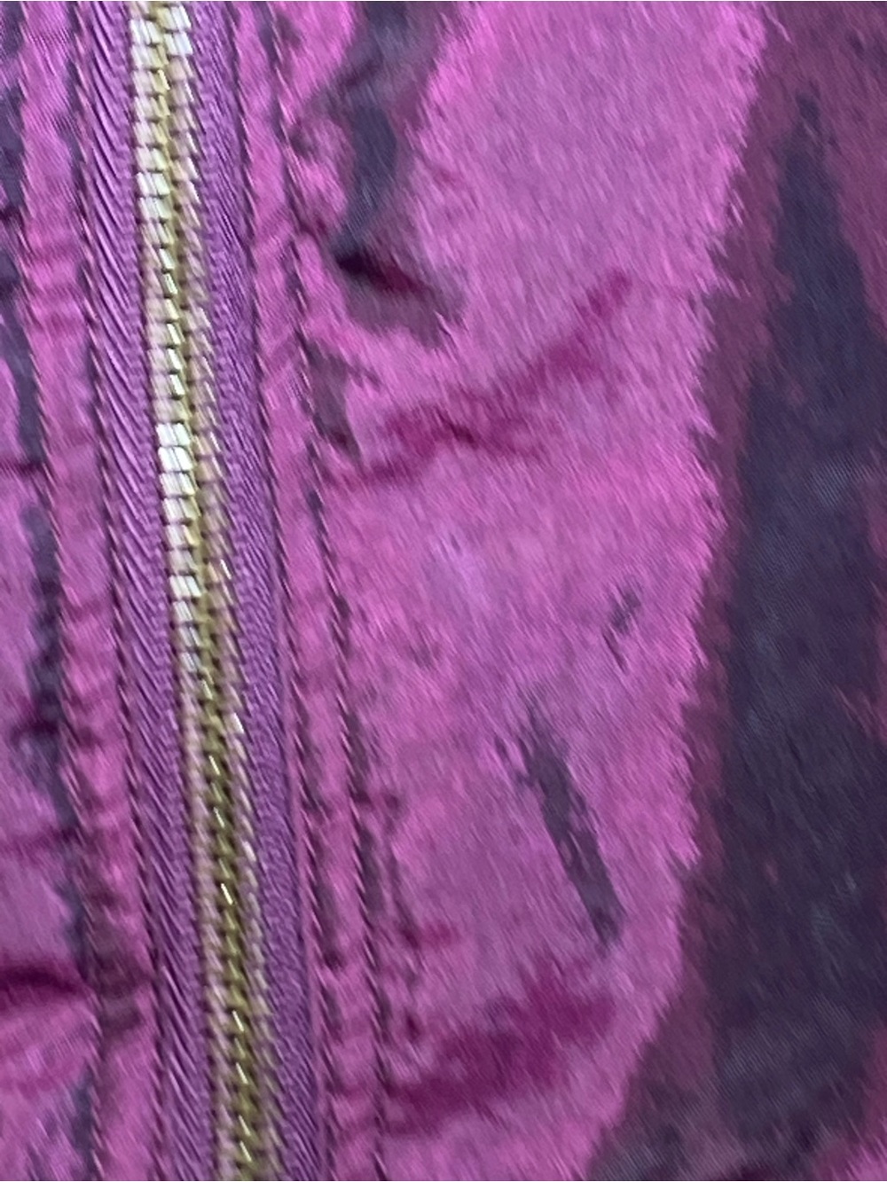 Vintage Women's Purple & Pink Colorblock Bomber Jacket - Picture 8 of 16